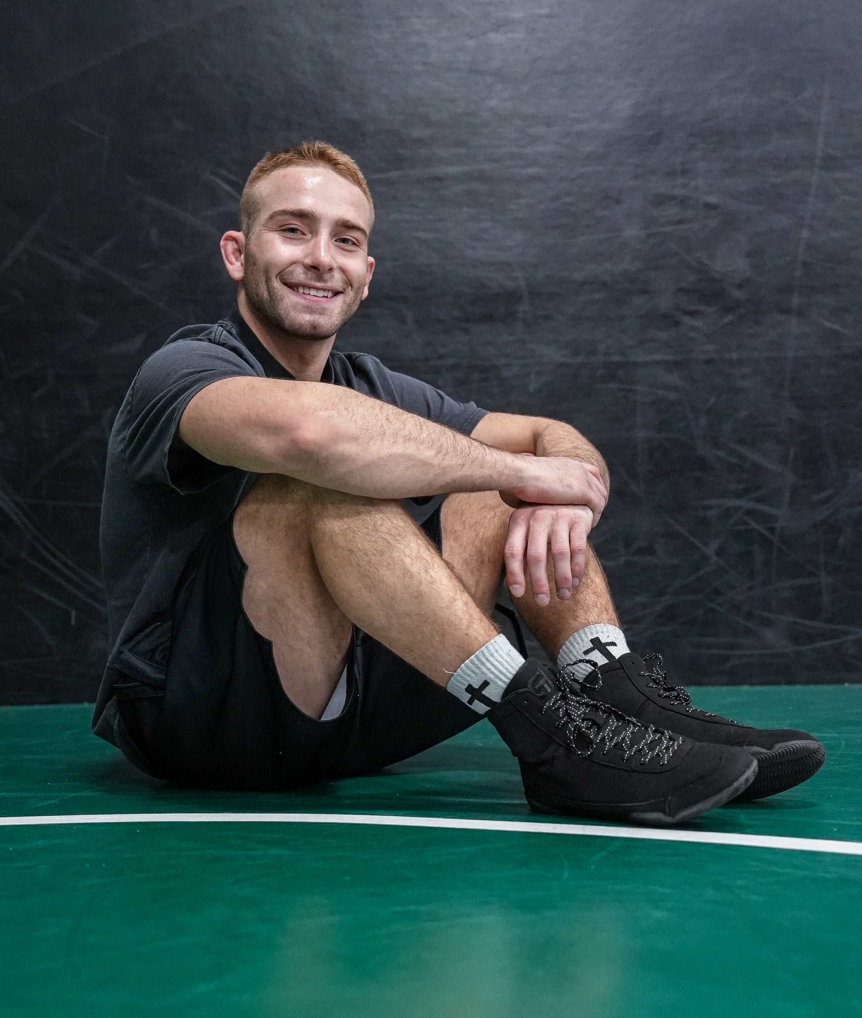 Blackout Wrestling Shoe