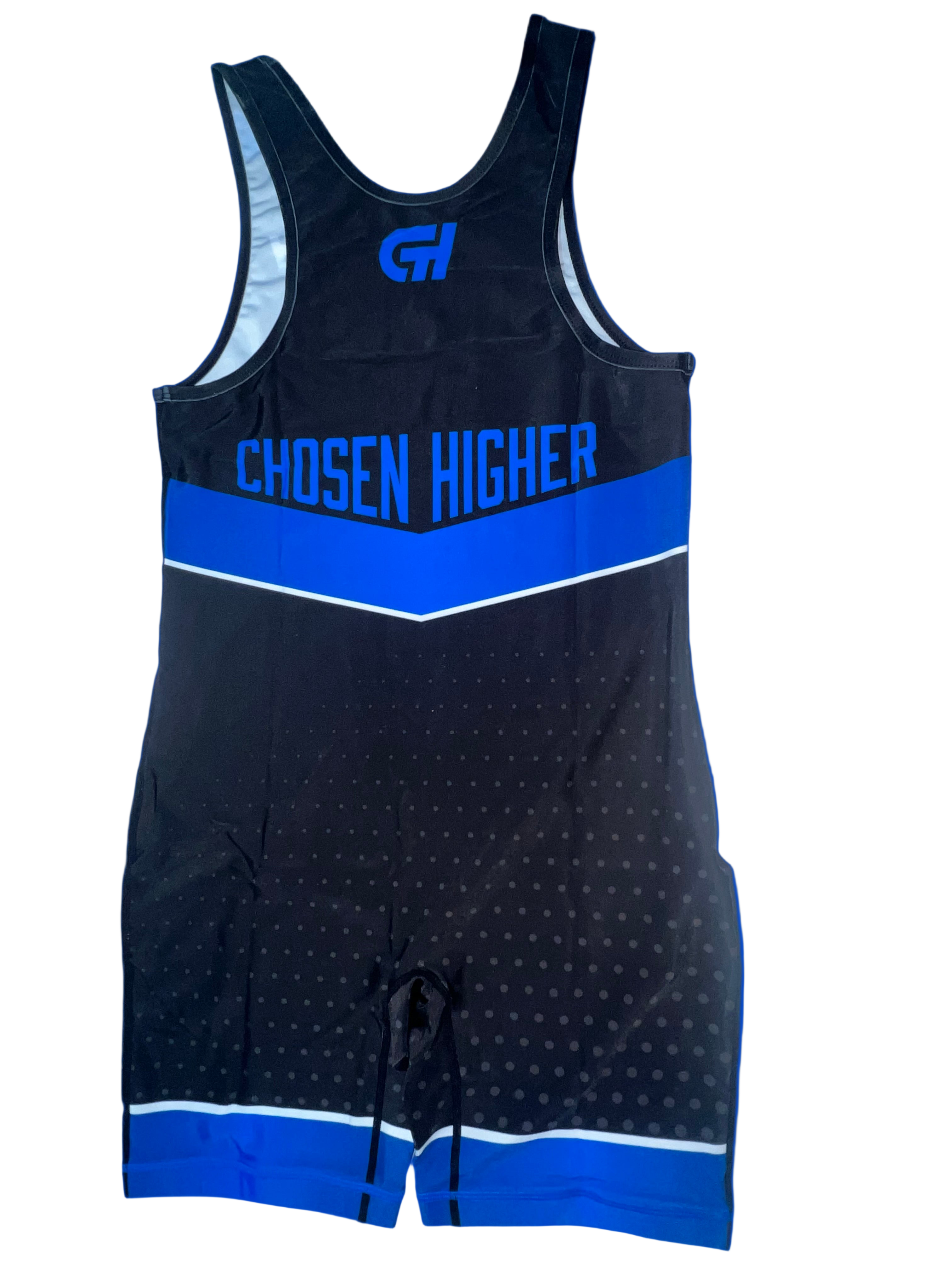 Chosen Higher Wrestling Club Singlet Black / Royal Blue