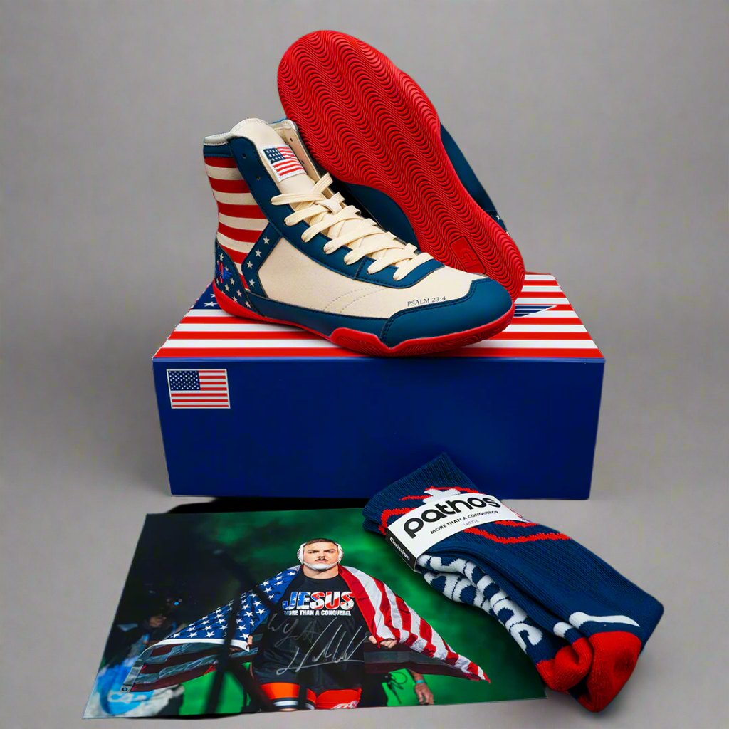 America's Heavyweight Wrestling Shoe
