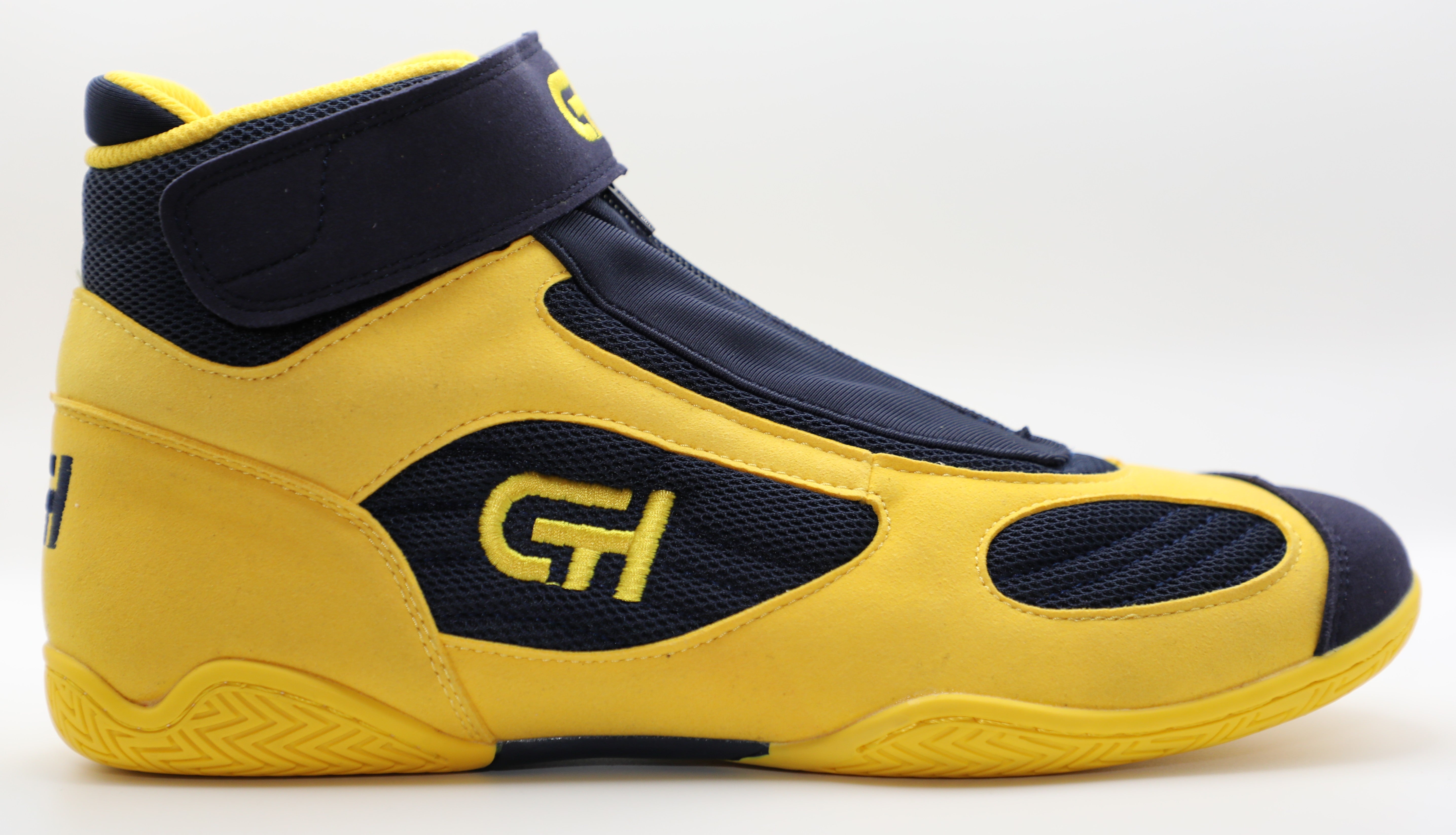 XXV Wrestling Shoe Navy/Yellow