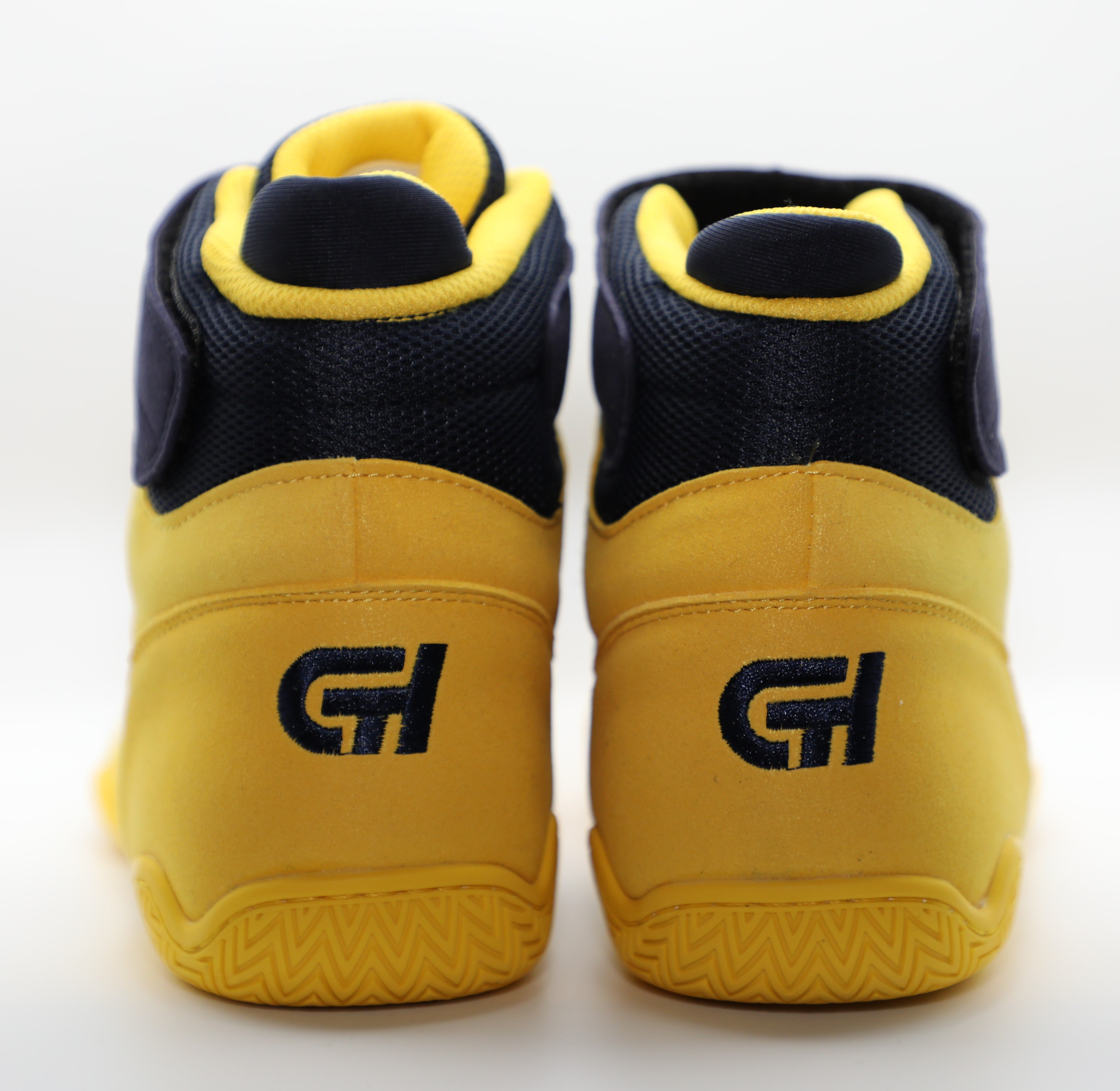 XXV Wrestling Shoe Navy/Yellow – CH Gear