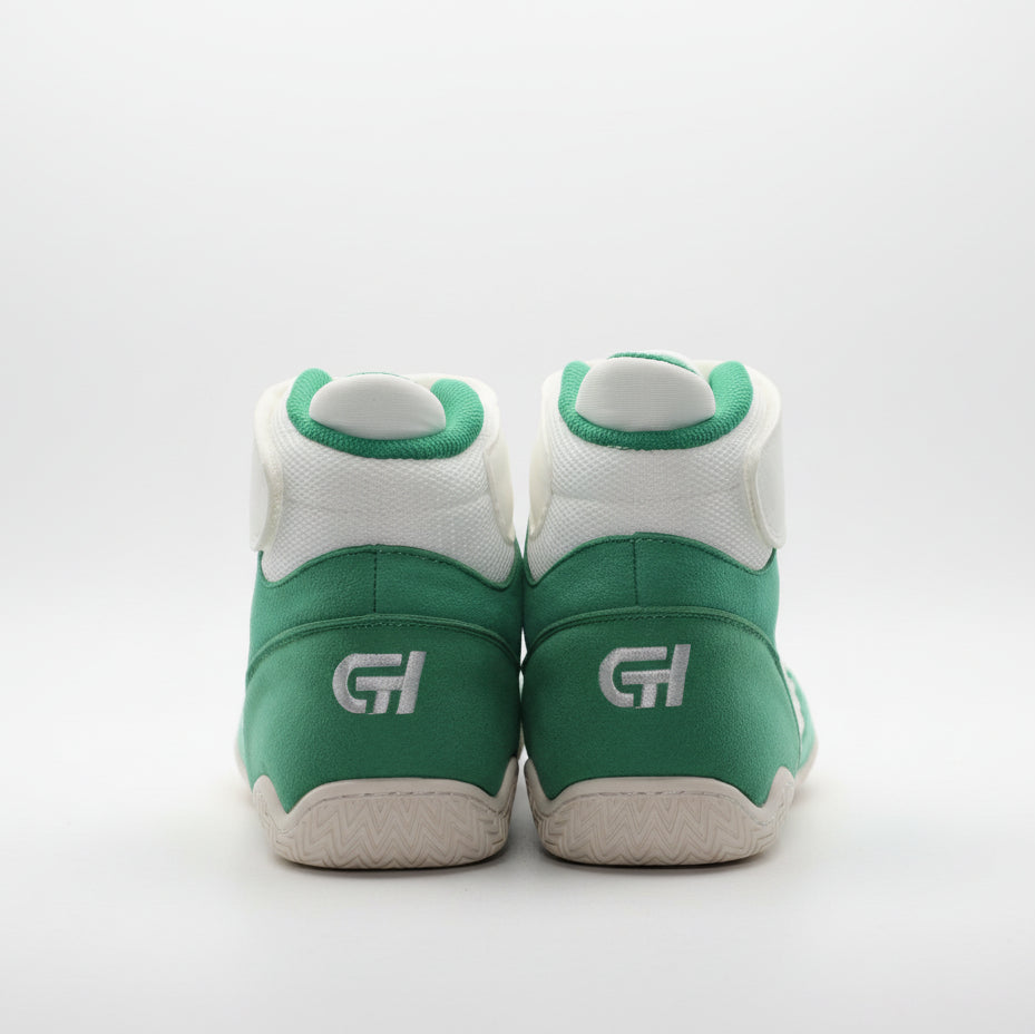 XXV Wrestling Shoe Green/White – CH Gear