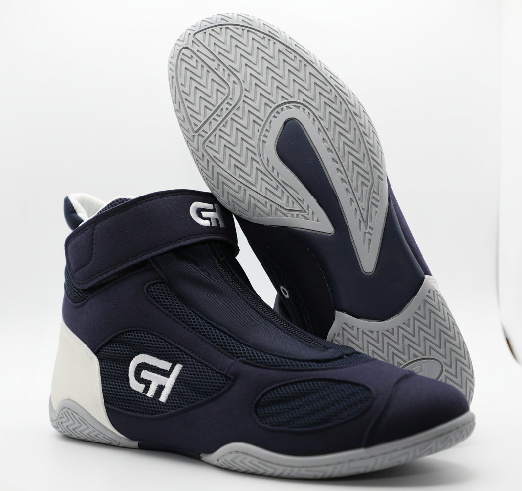 XXV Wrestling Shoe Navy/White – CH Gear
