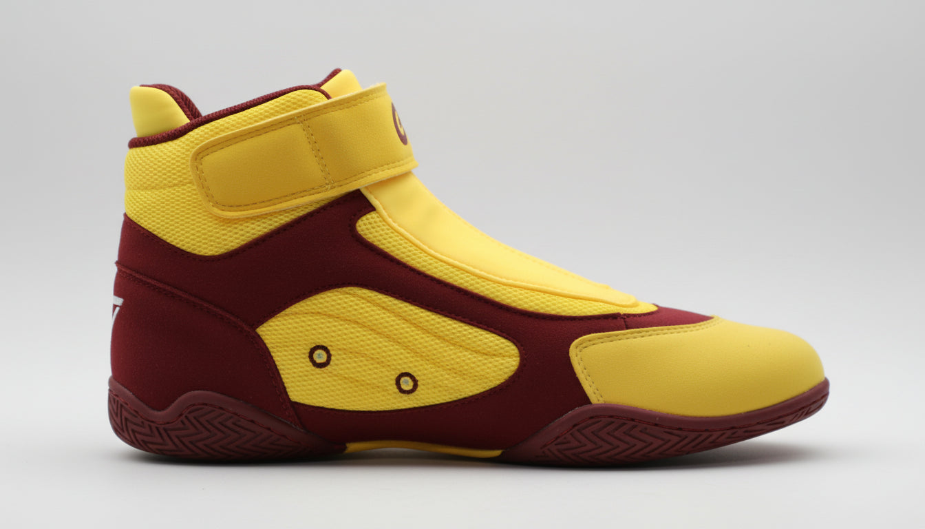 maroonページ XXV Wrestling Shoe Maroon/Yellow – CH Gear