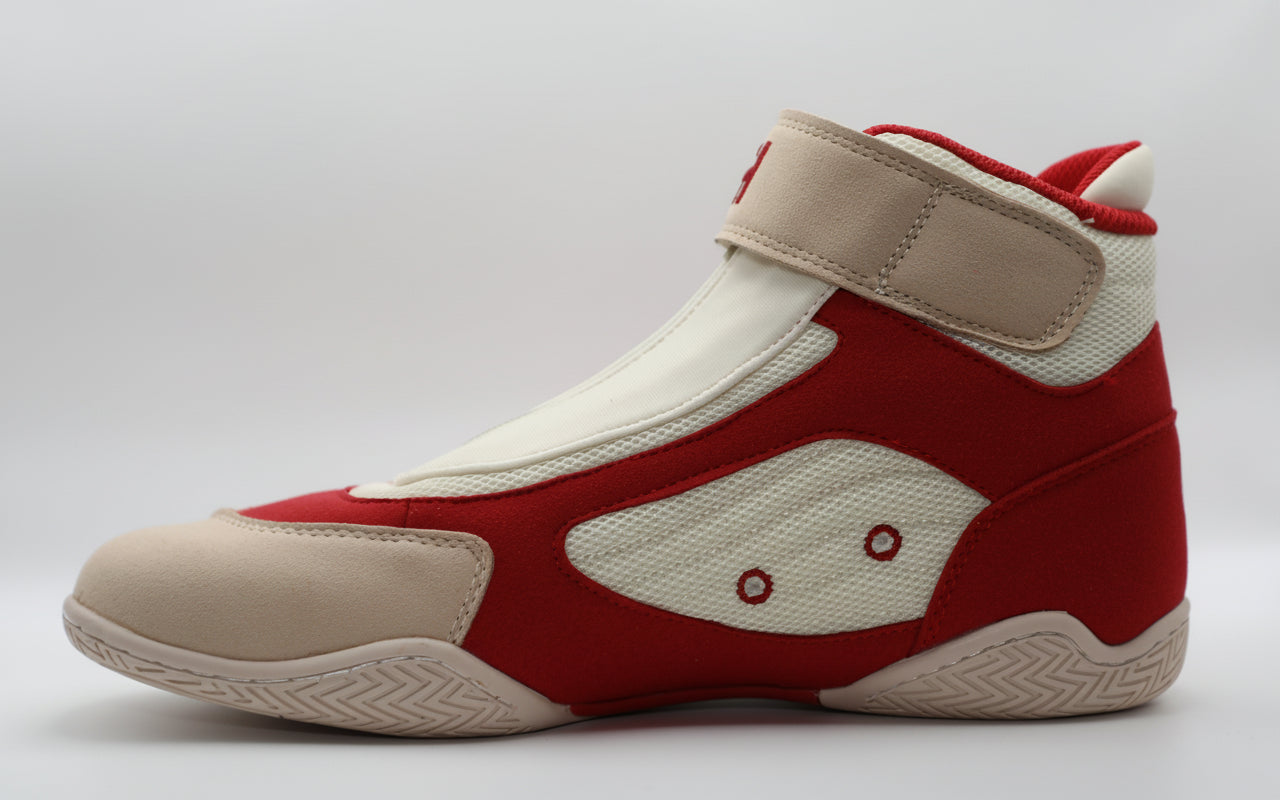 XXV Wrestling Shoe Red/White