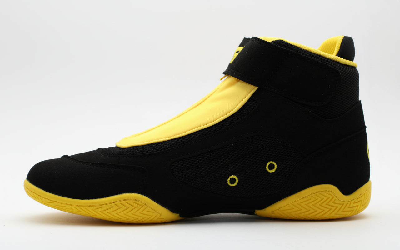 XXV Wrestling Shoe Black/Gold – CH Gear