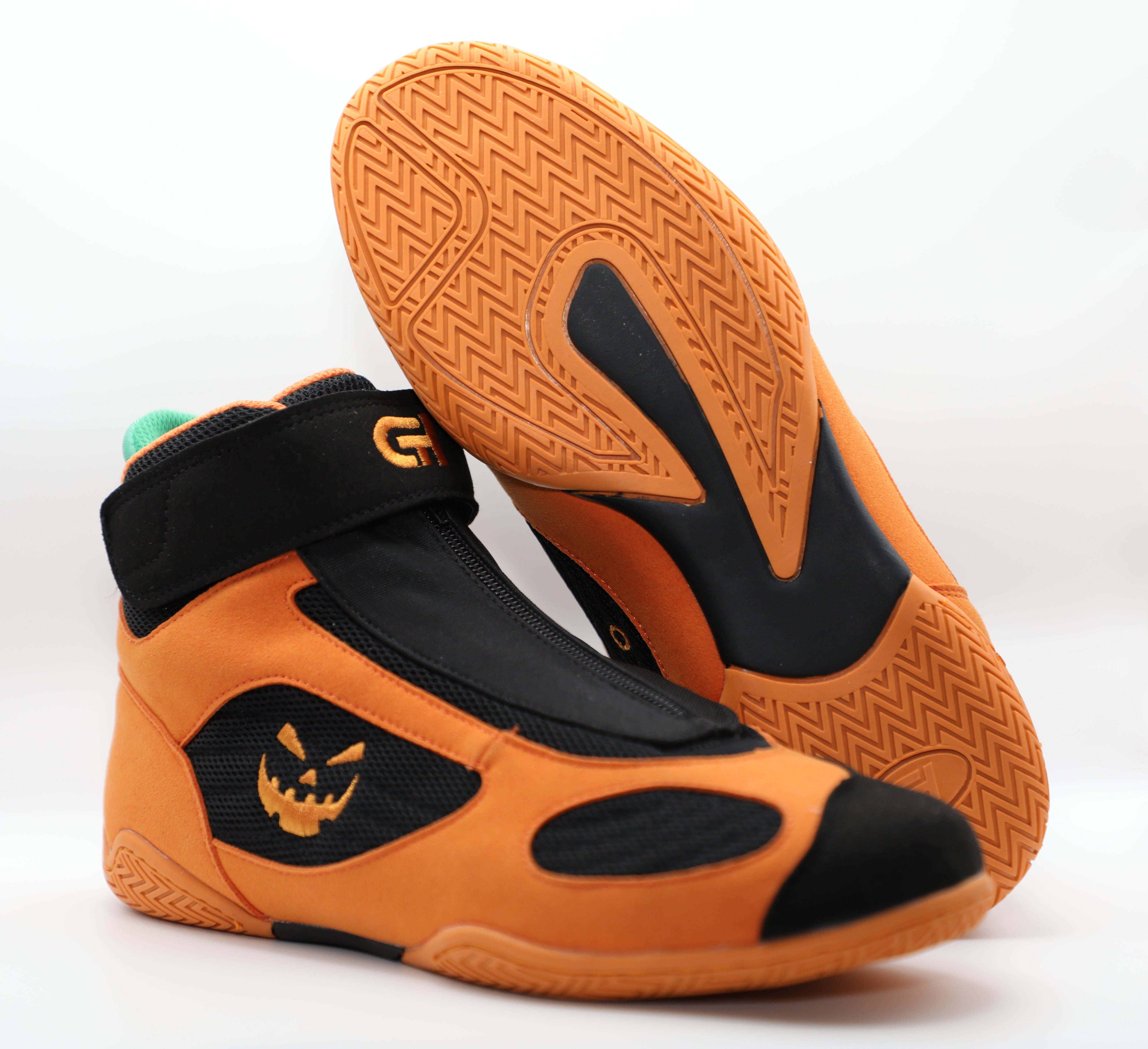 XXV Wrestling Shoe Jack-o'-Lantern