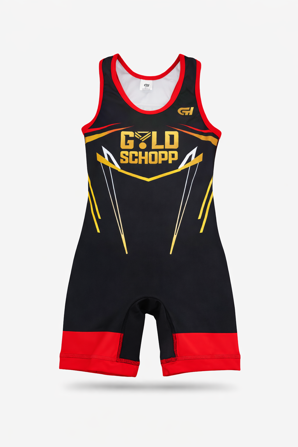 Gold Schopp Wrestling Singlet BOTH COLORS INCLUDED