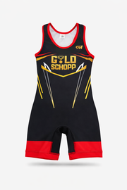 Gold Schopp Wrestling Singlet BOTH COLORS INCLUDED