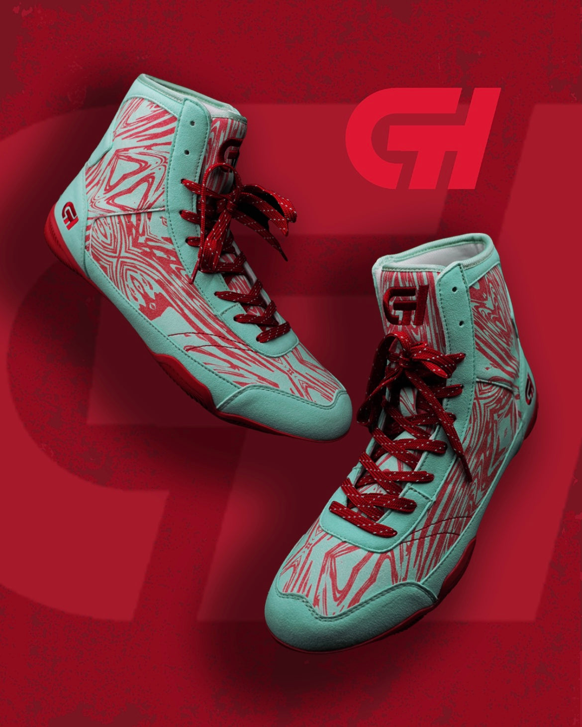 Icy Cane Wrestling Shoe