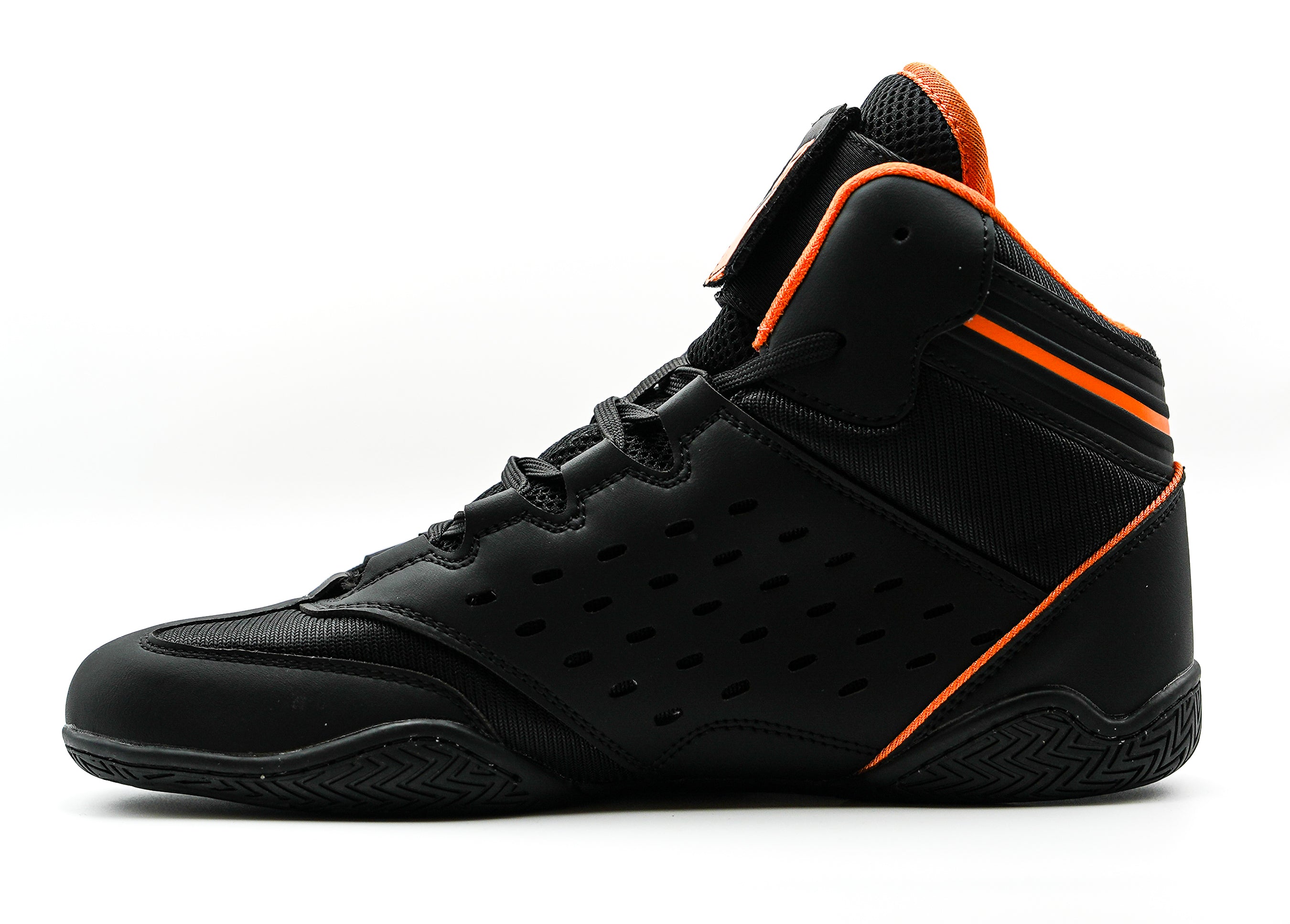 Revival Wrestling Shoe Black/Orange