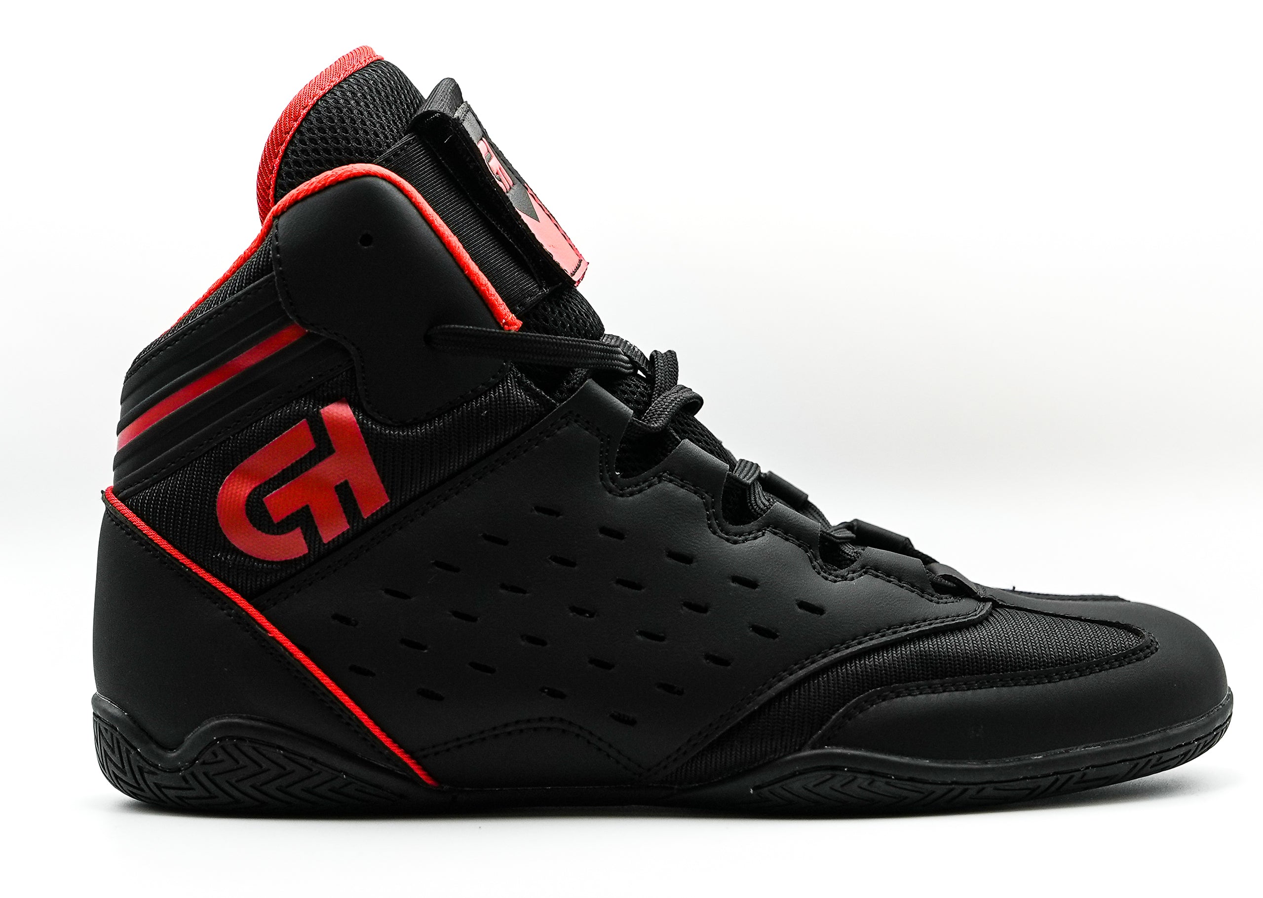 Revival Wrestling Shoe Black/Red