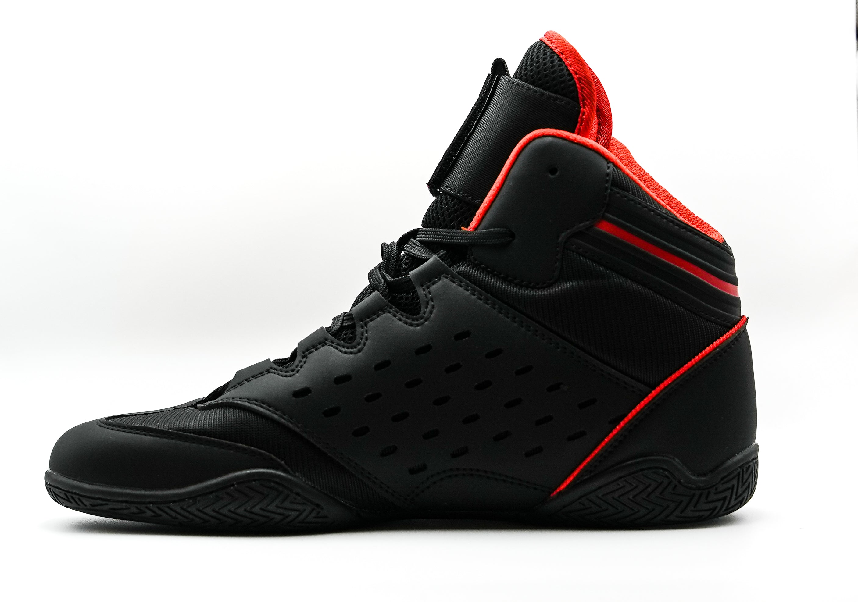 Revival Wrestling Shoe Black/Red