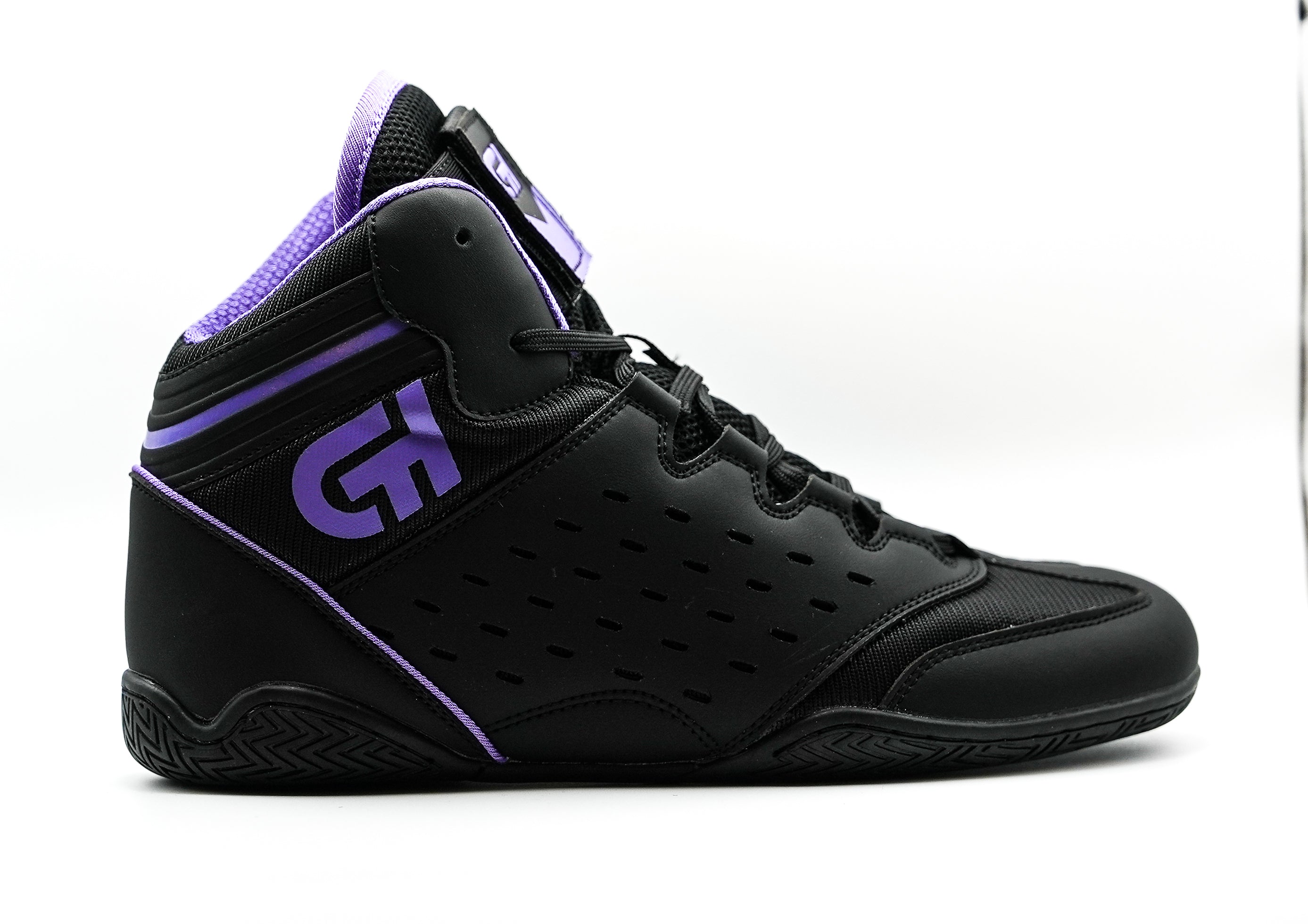 Revival Wrestling Shoe Black/Purple