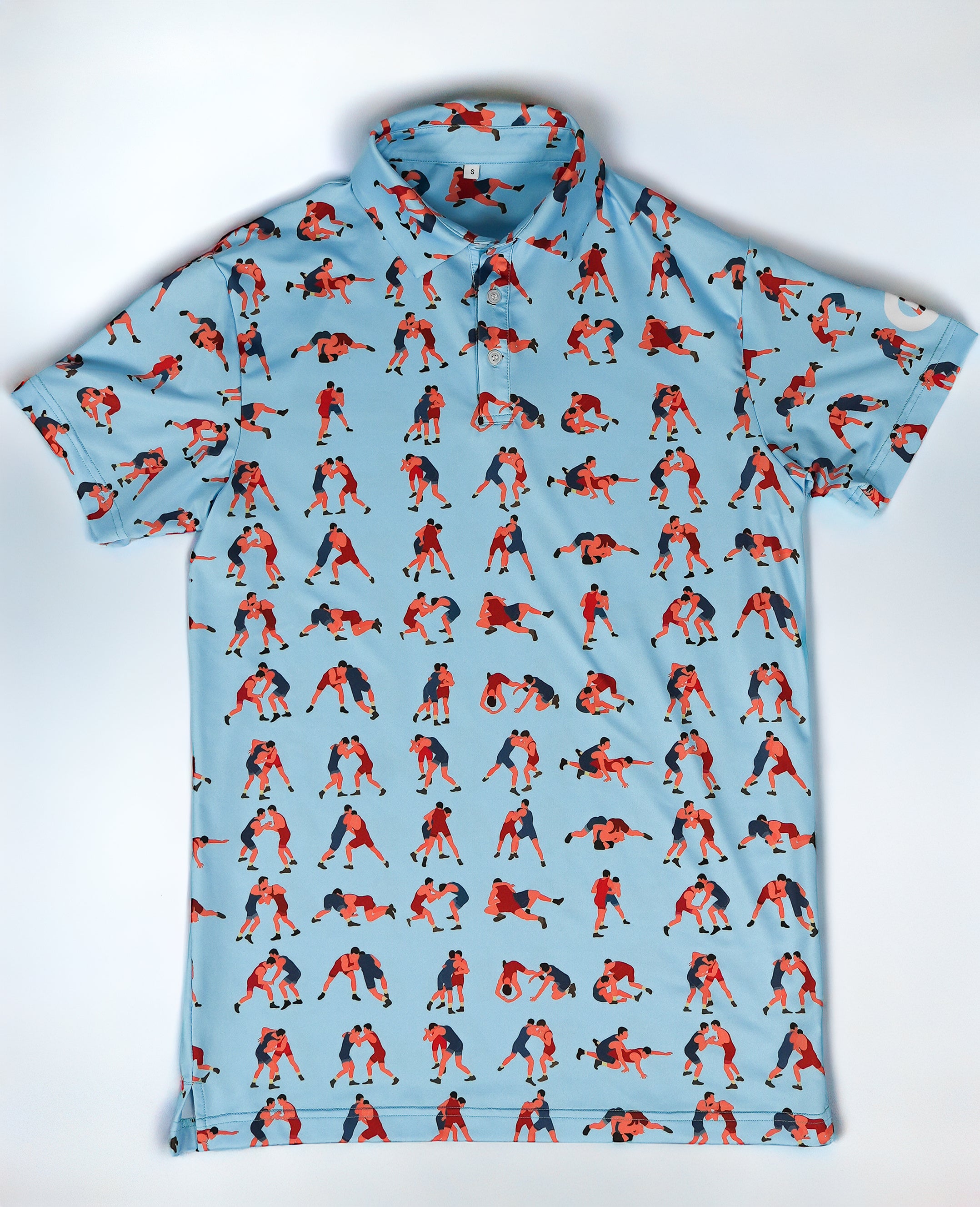 Wrestle Man Sport Polo
