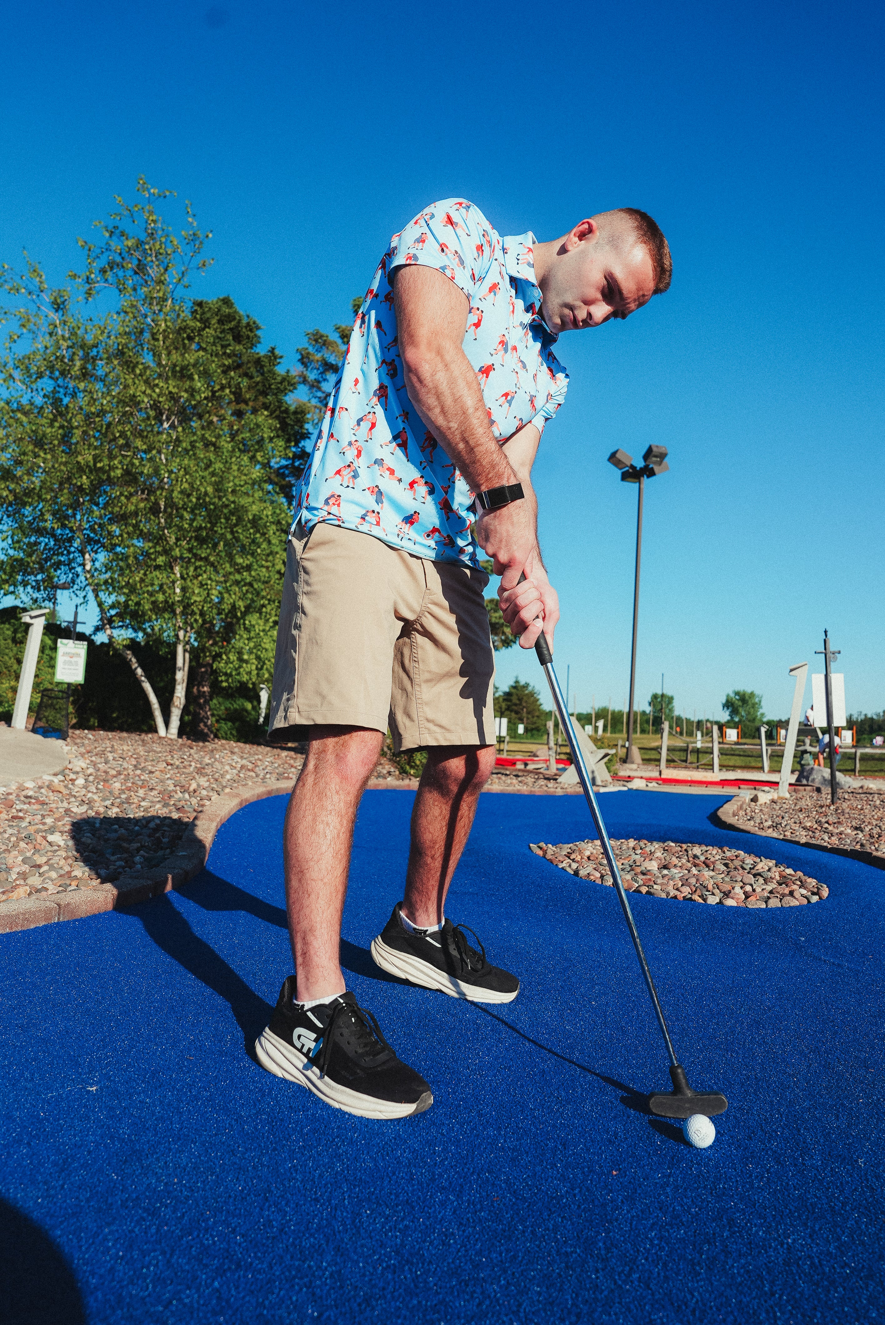 Wrestle Man Sport Polo