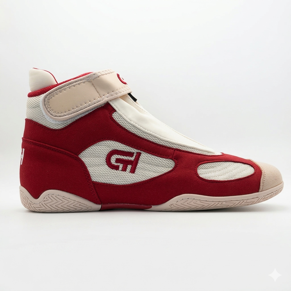 XXVI Wrestling Shoe Red/White