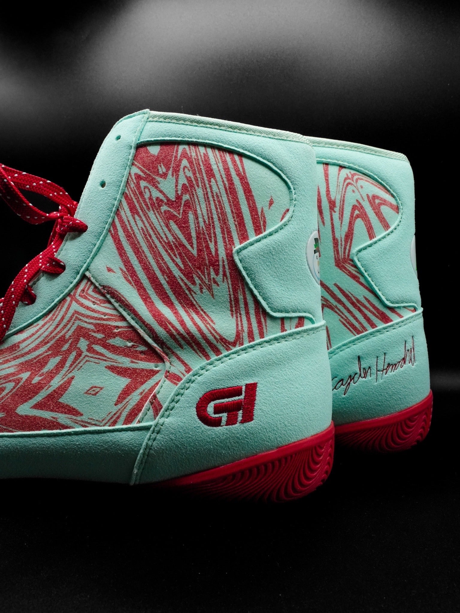 Icy Cane Wrestling Shoe
