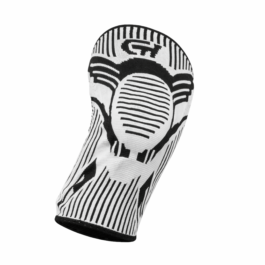 White / Black Knee Pad (2nd Generation)