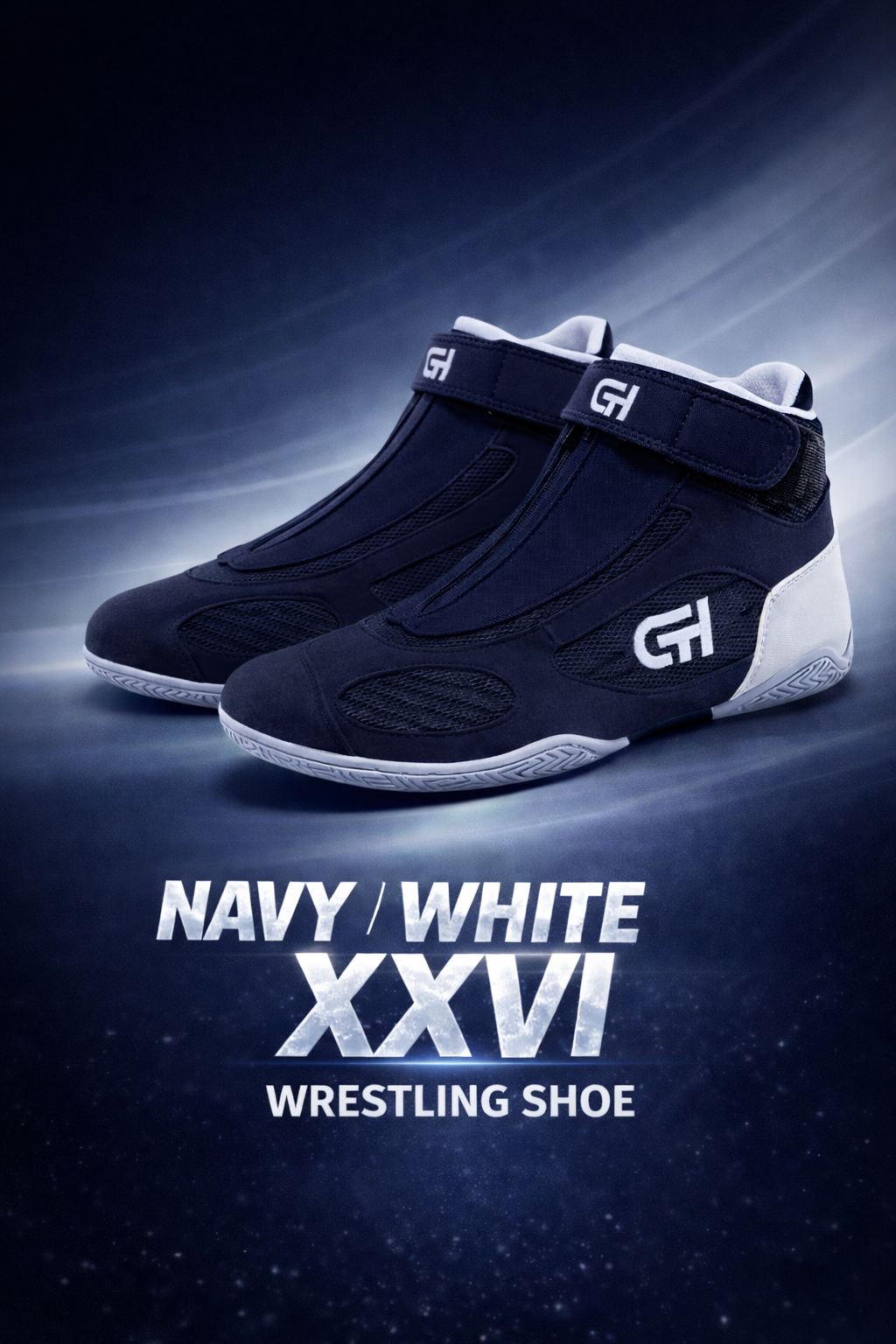 XXVI Wrestling Shoe Navy/White