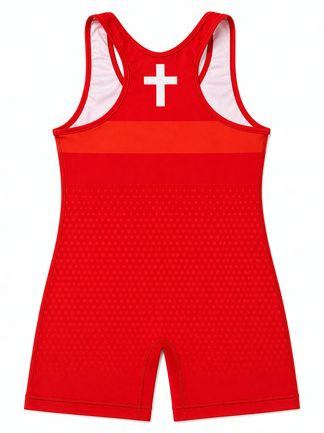 Women's Cut CHWC FRECO Singlet - Red/White