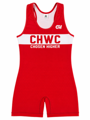 Women's Cut CHWC FRECO Singlet - Red/White
