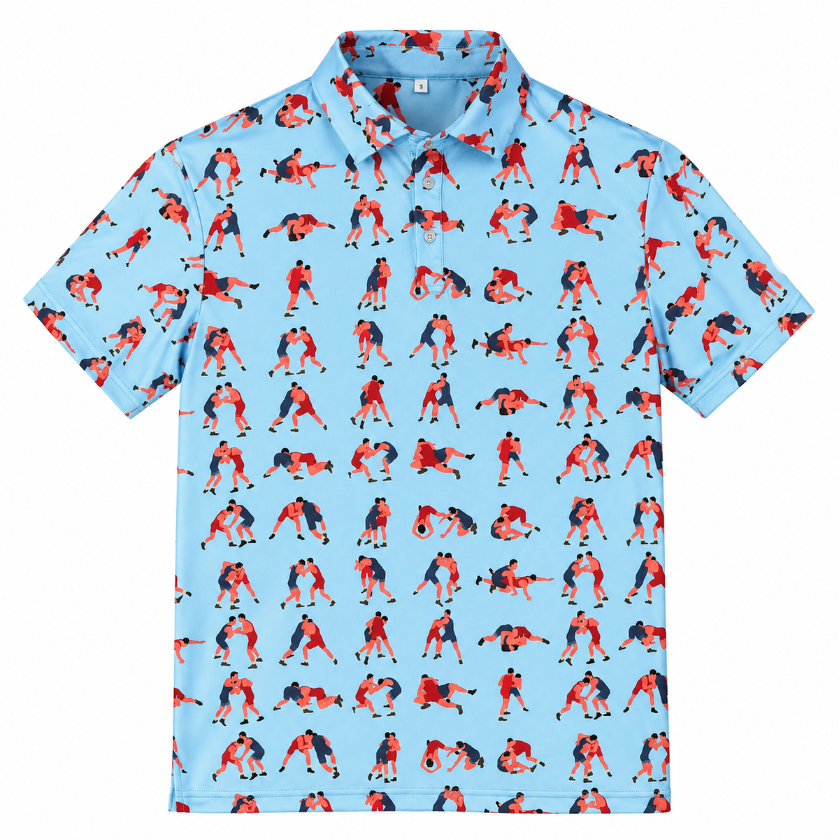 Wrestle Man Sport Polo