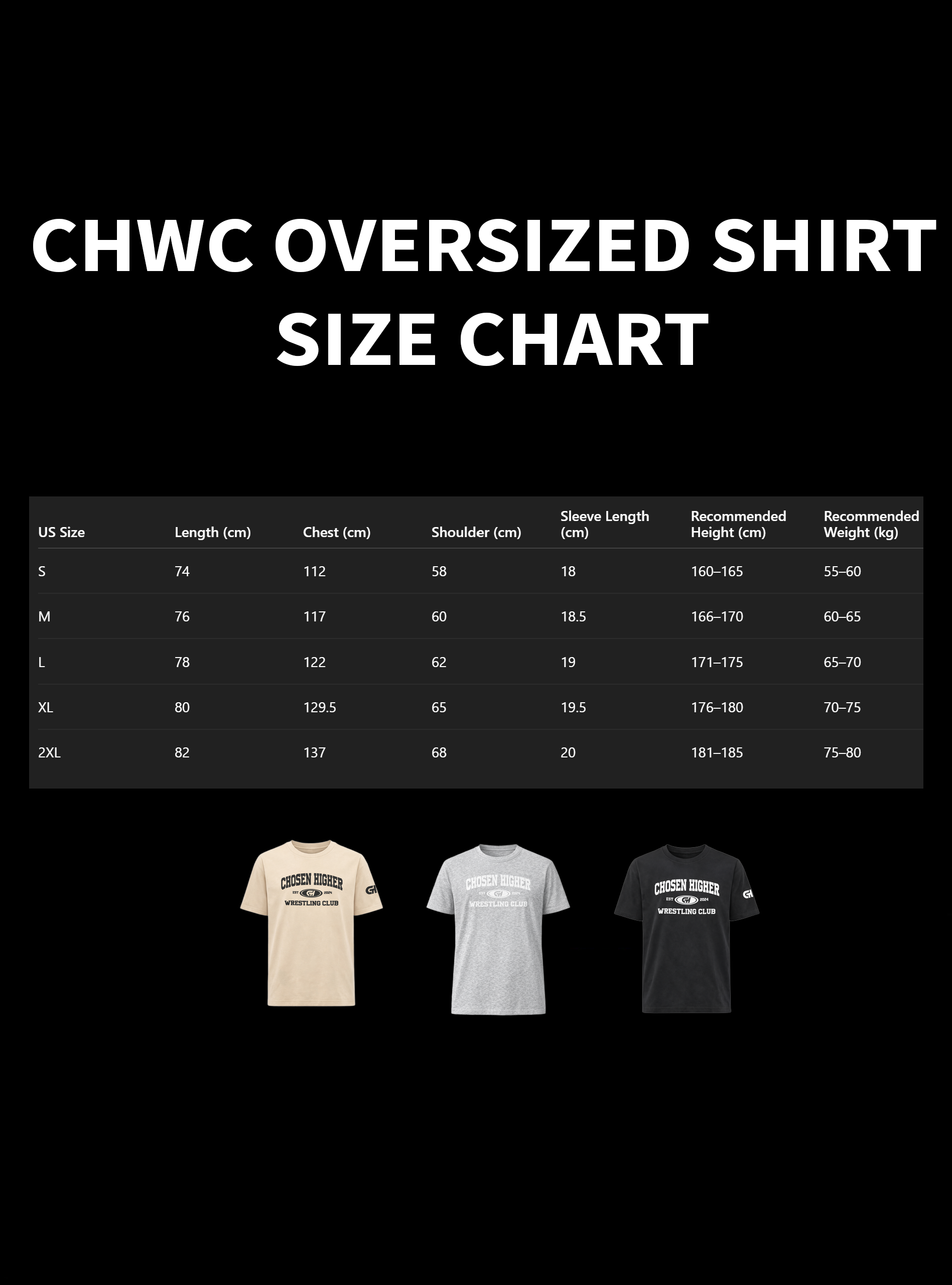 CHWC Oversized Shirt