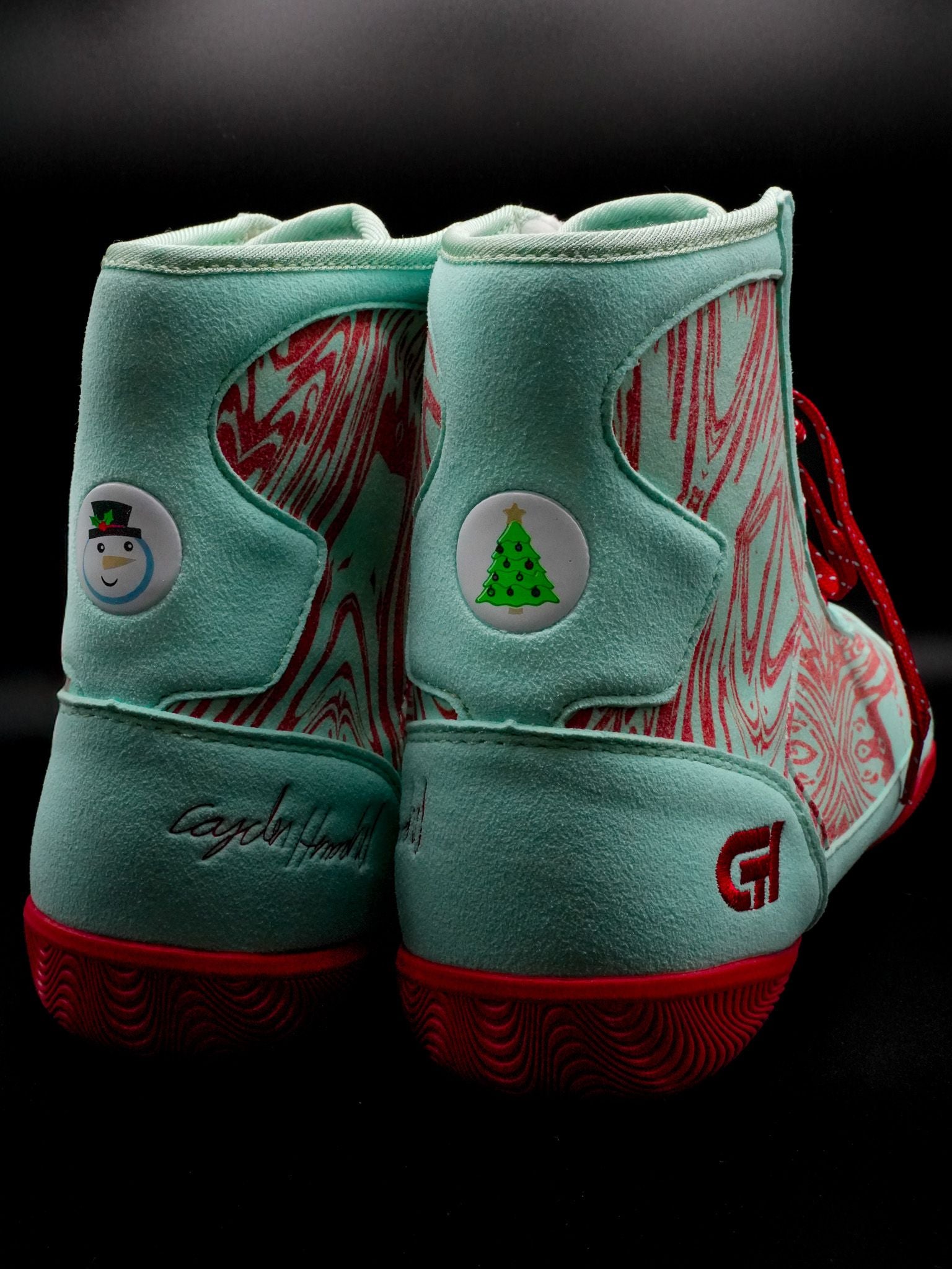 Icy Cane Wrestling Shoe