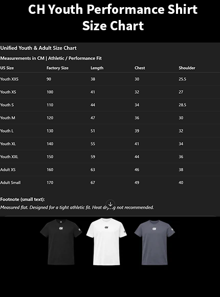 CH Performance Shirt (Youth)